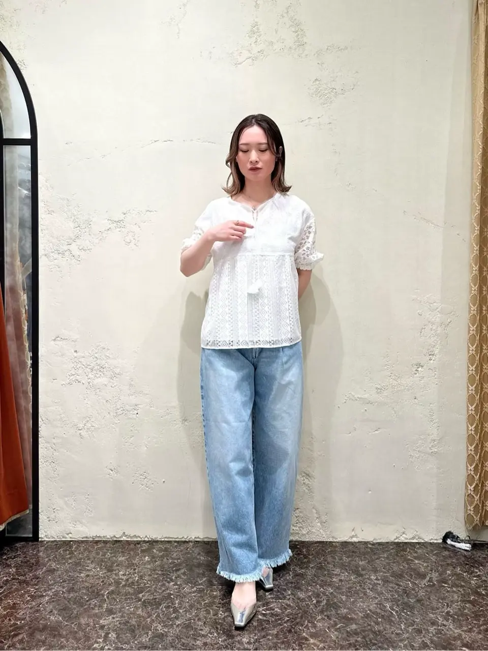 GRACE CONTINENTAL Kogane. コーディネート画像