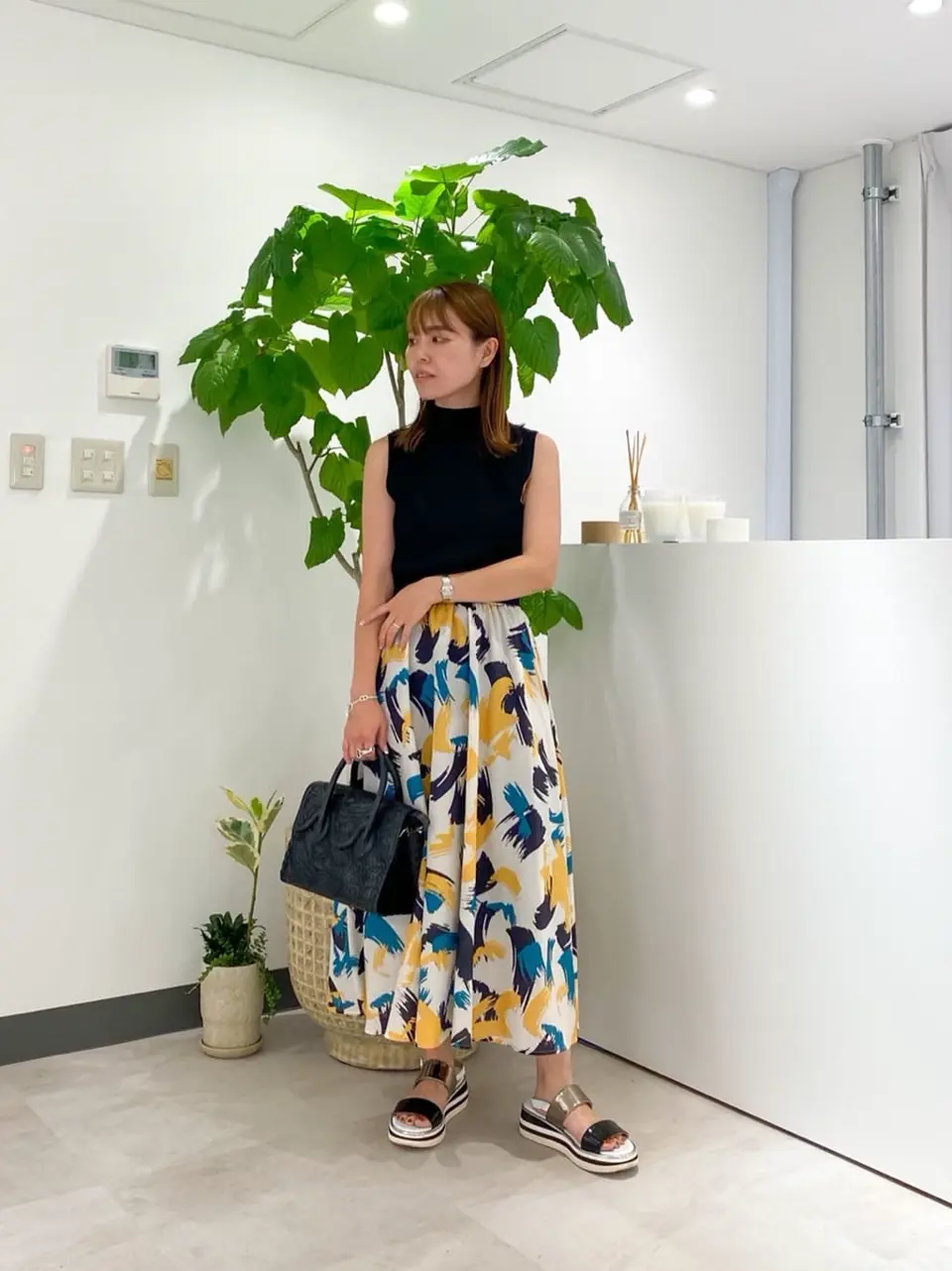 GRACE CONTINENTAL 古川温子 コーディネート画像