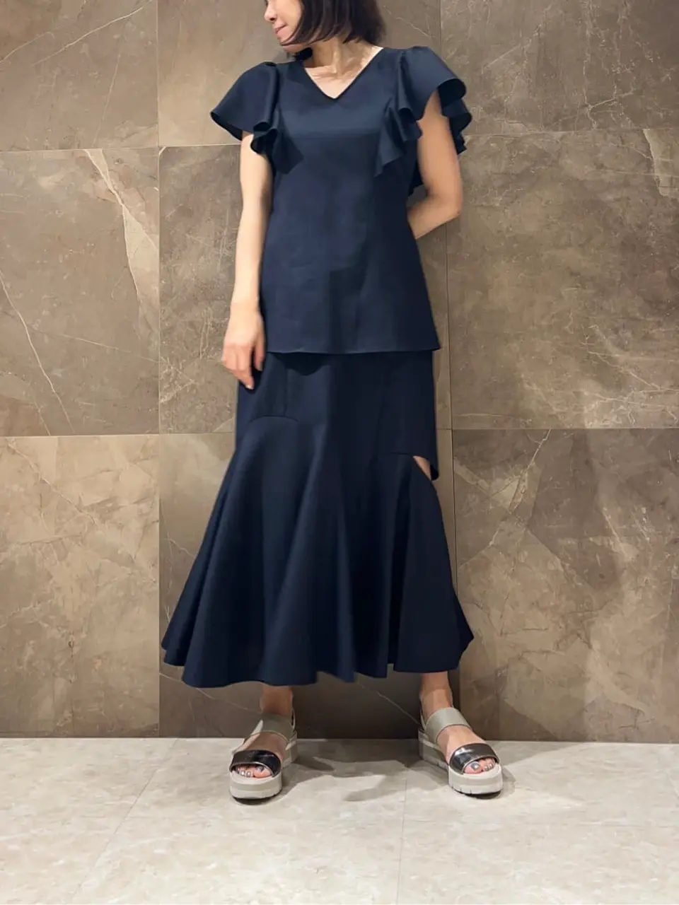 GRACE CONTINENTAL 穐山　香織 コーディネート画像