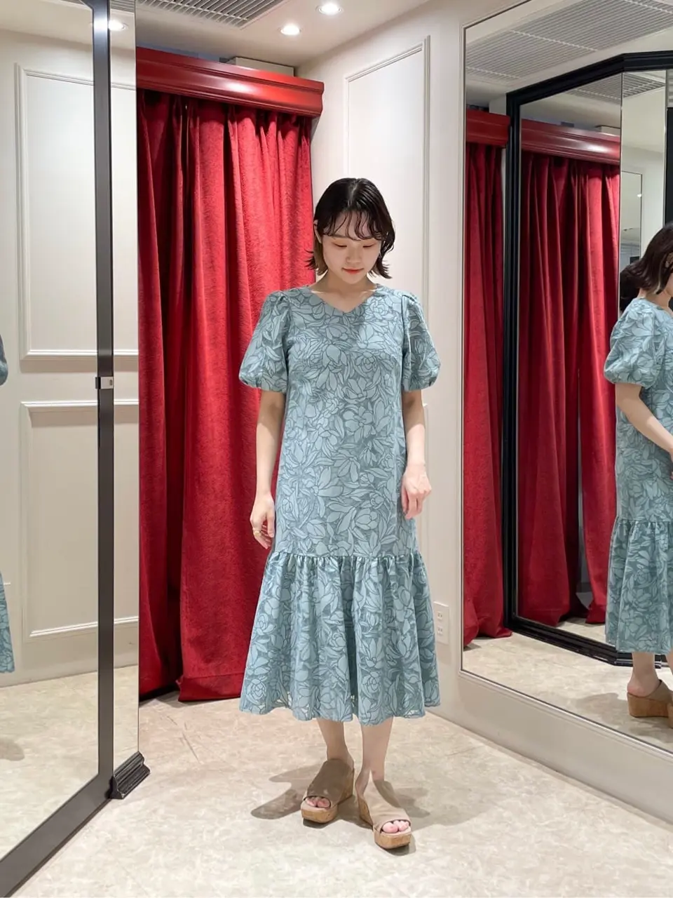 GRACE CONTINENTAL SAYUMI Nagashima コーディネート画像