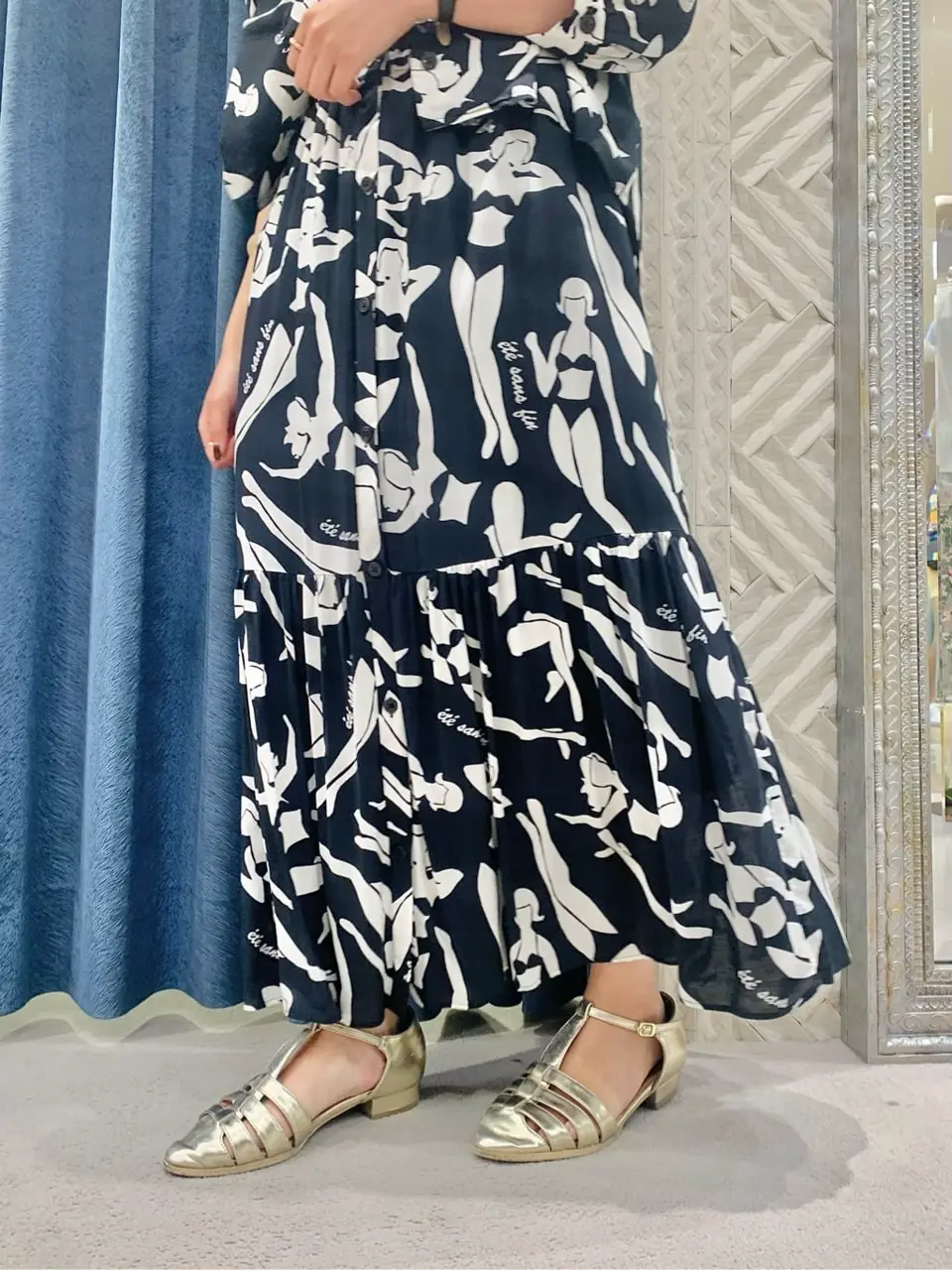 GRACE CONTINENTAL haruka iwasaki コーディネート画像