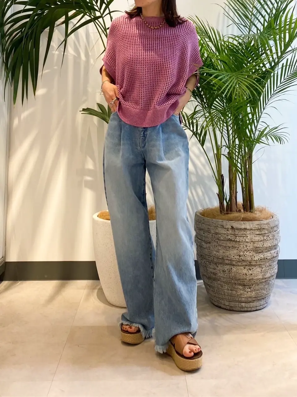 GRACE CONTINENTAL 古川温子 コーディネート画像