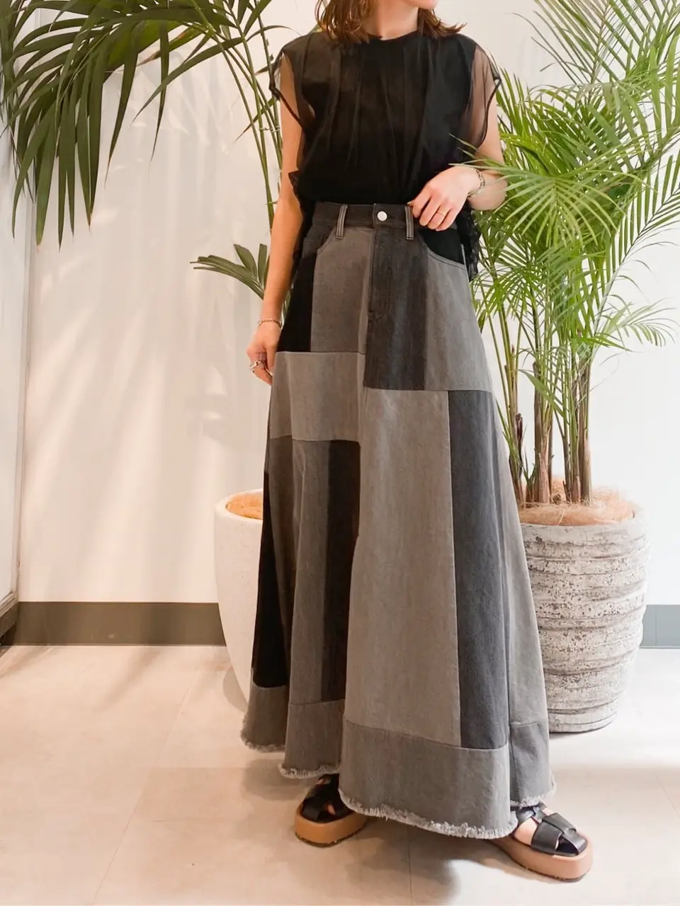 GRACE CONTINENTAL 古川温子 コーディネート画像