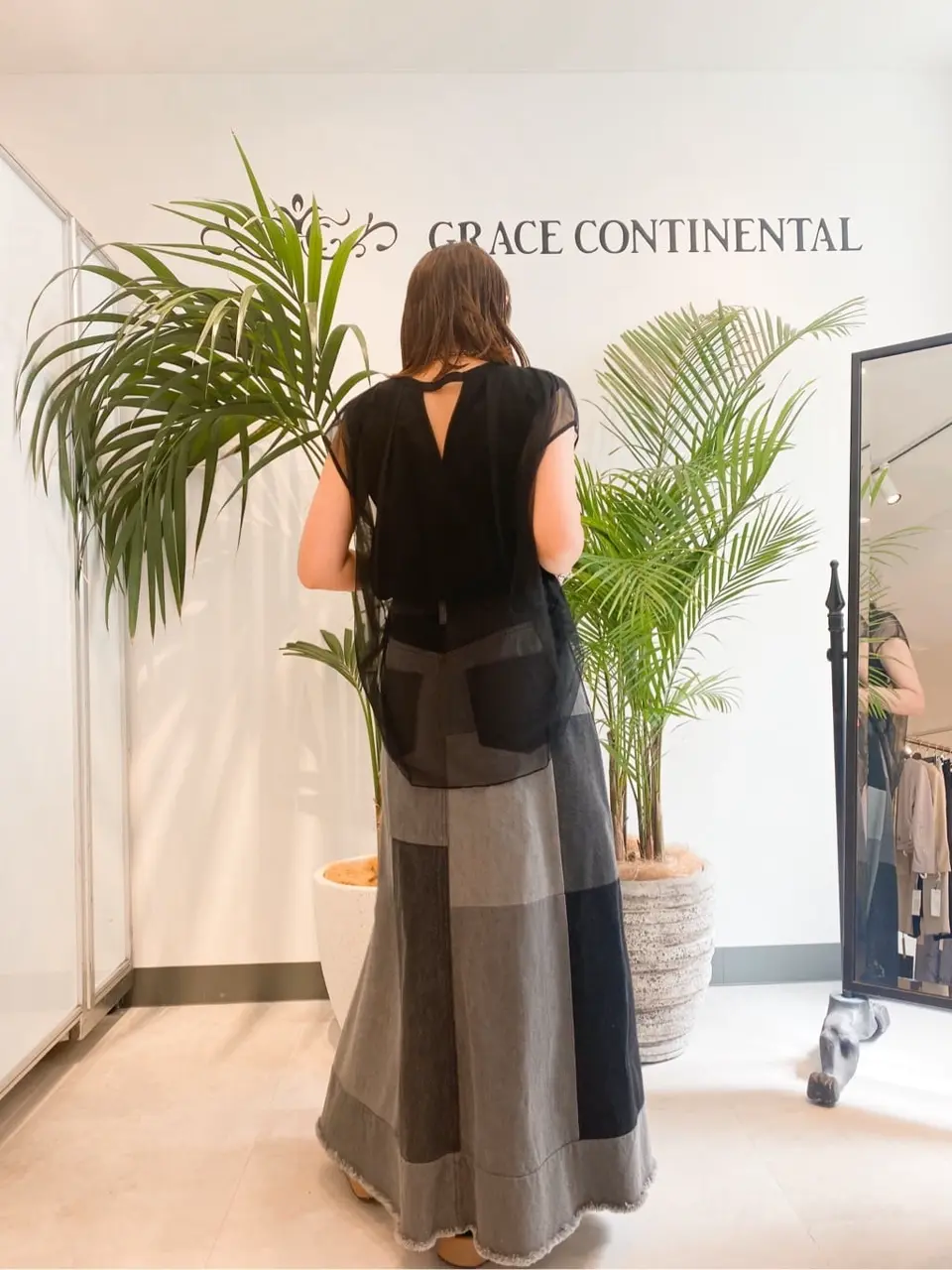 GRACE CONTINENTAL 古川温子 コーディネート画像