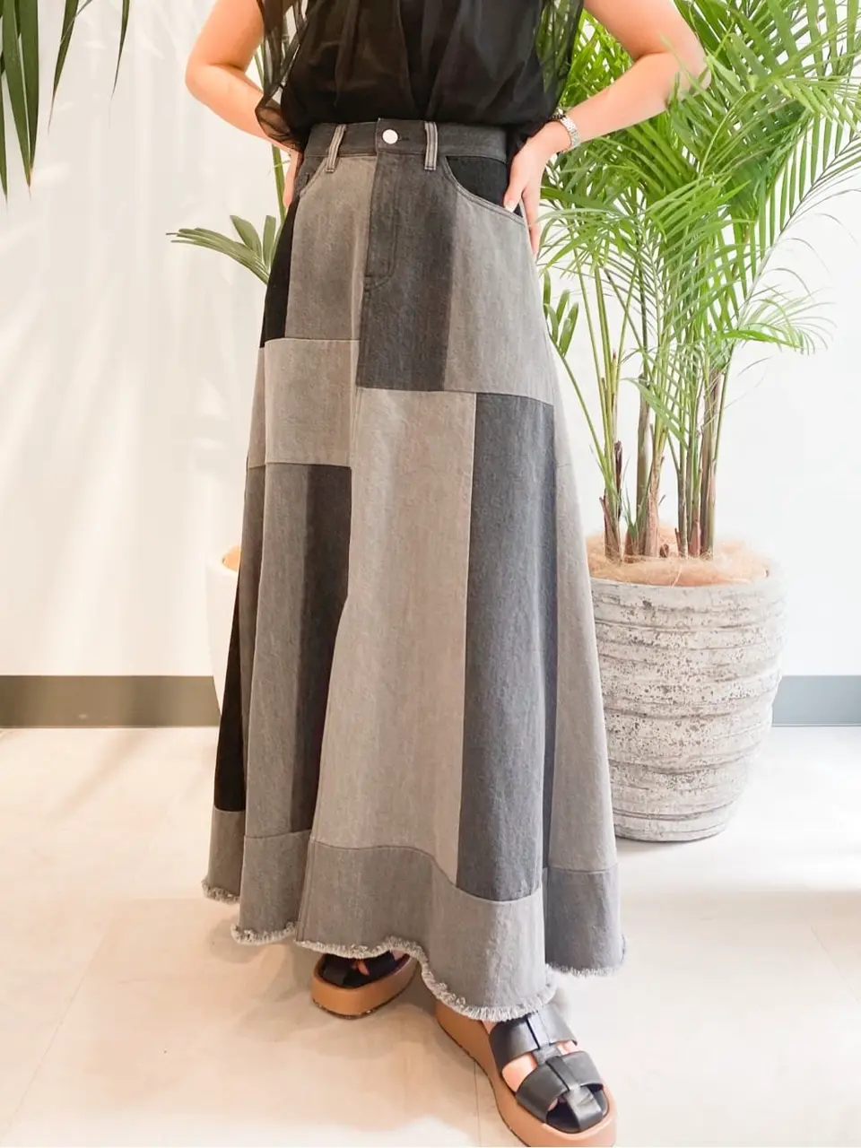 GRACE CONTINENTAL 古川温子 コーディネート画像