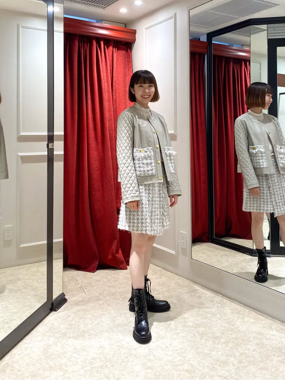 GRACE CONTINENTAL Abe コーディネート画像