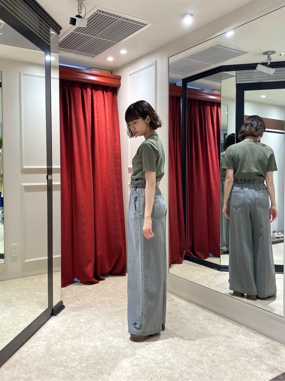 GRACE CONTINENTAL Abe コーディネート画像