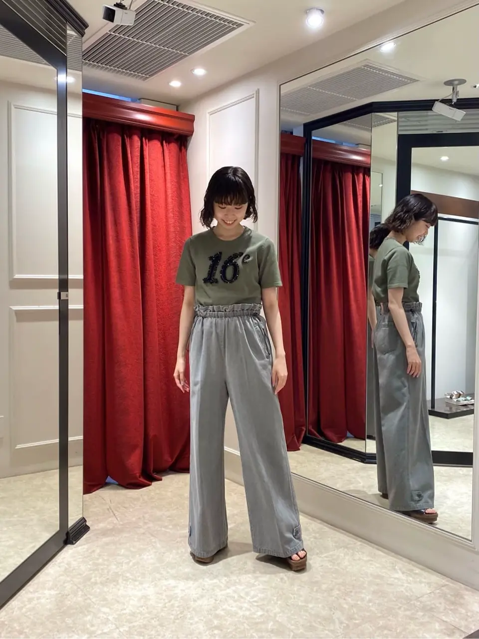 GRACE CONTINENTAL Abe コーディネート画像