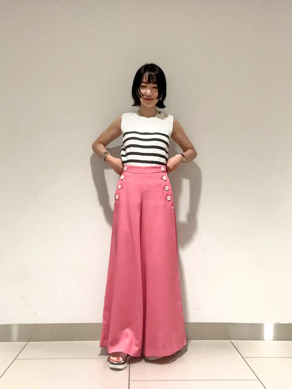 GRACE CONTINENTAL 尾田亜沙美 コーディネート画像