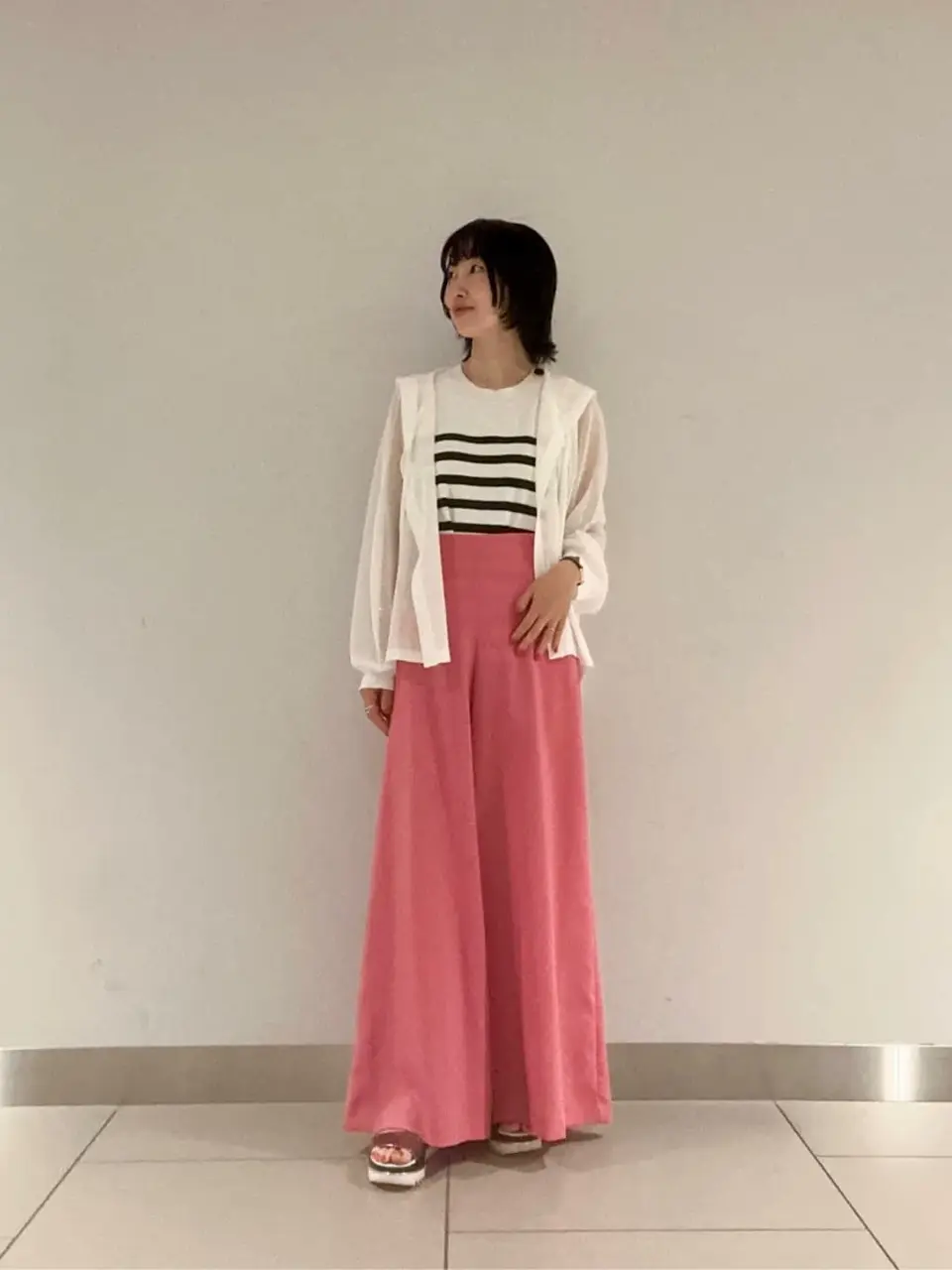 GRACE CONTINENTAL 尾田亜沙美 コーディネート画像