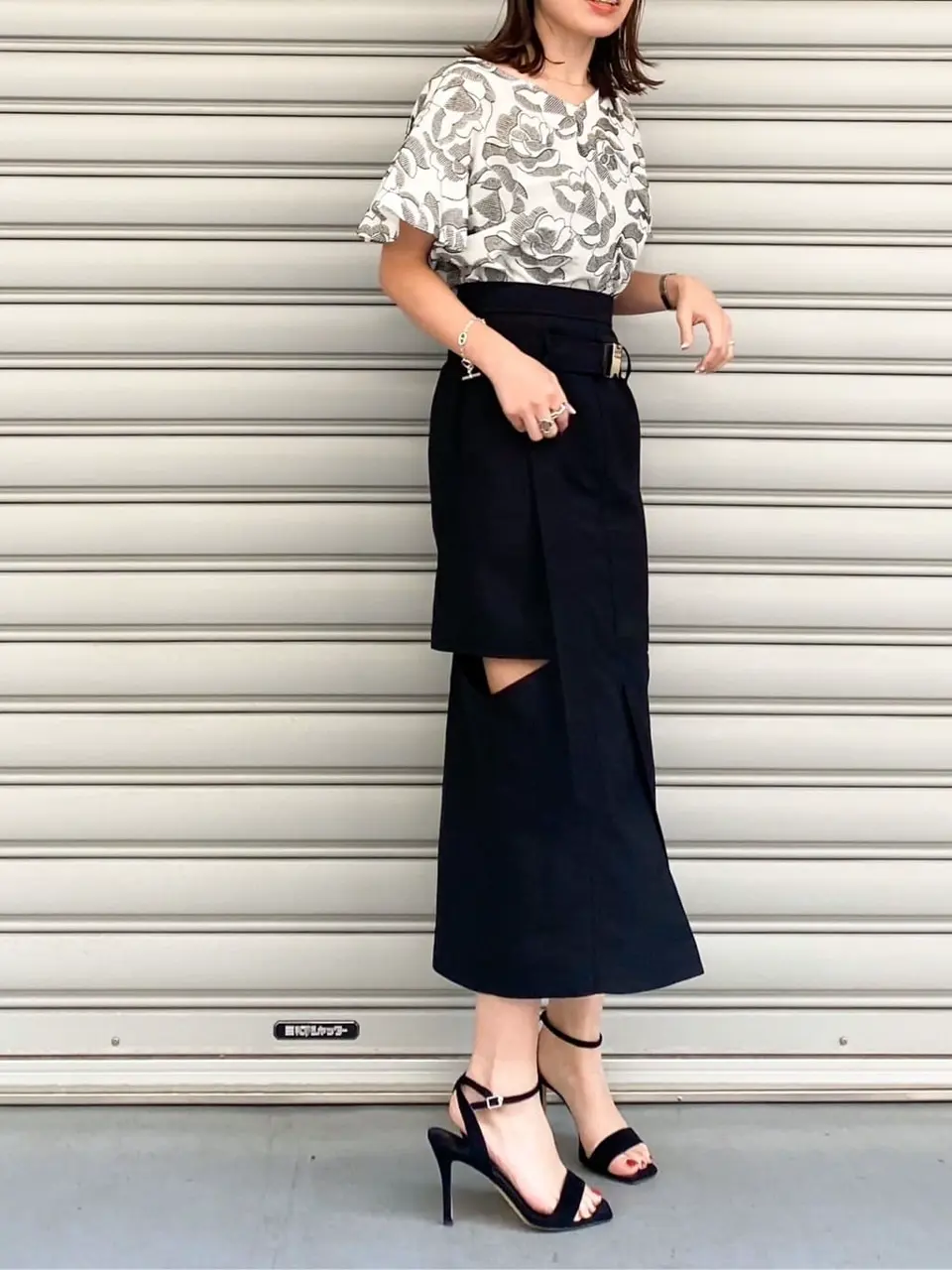 GRACE CONTINENTAL 古川温子 コーディネート画像