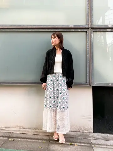 GRACE CONTINENTAL 古川温子 コーディネート画像