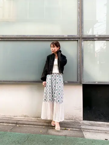 GRACE CONTINENTAL 古川温子 コーディネート画像