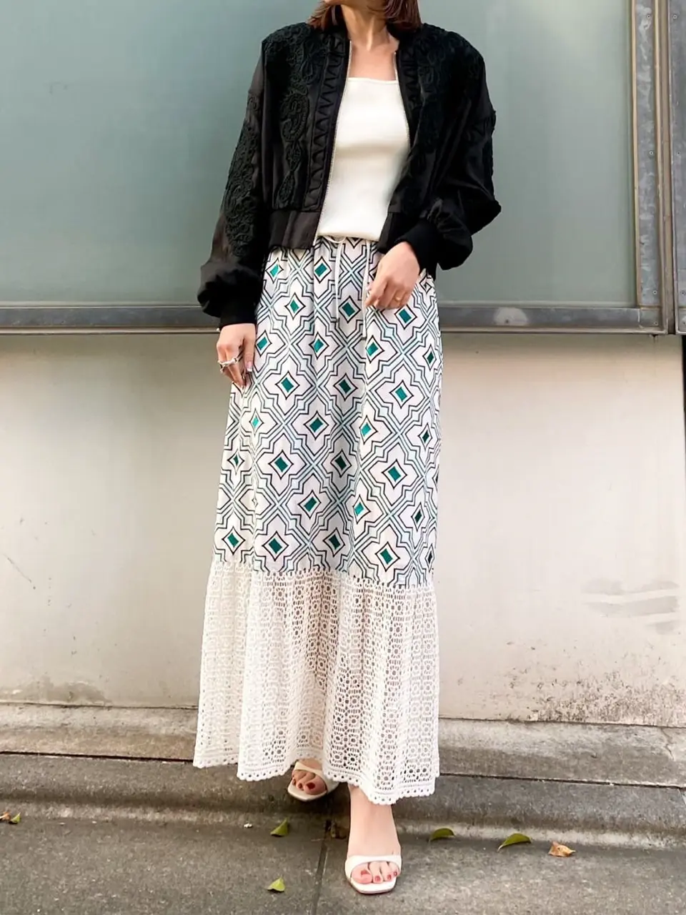 GRACE CONTINENTAL 古川温子 コーディネート画像