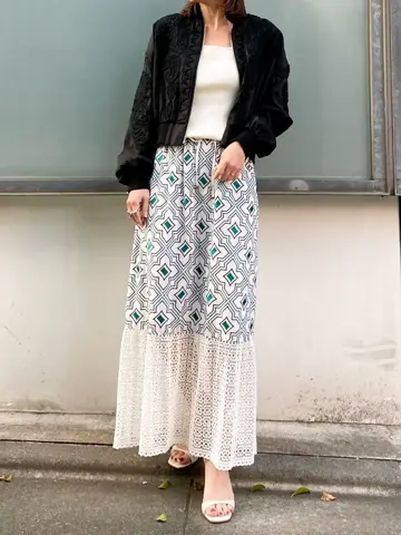 GRACE CONTINENTAL 古川温子 コーディネート画像