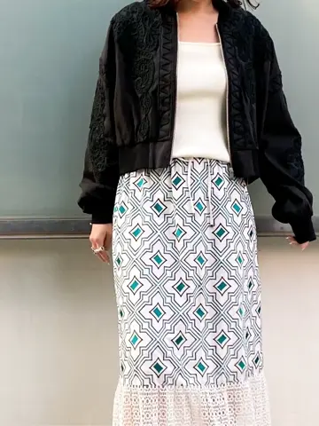 GRACE CONTINENTAL 古川温子 コーディネート画像