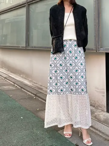 GRACE CONTINENTAL 古川温子 コーディネート画像