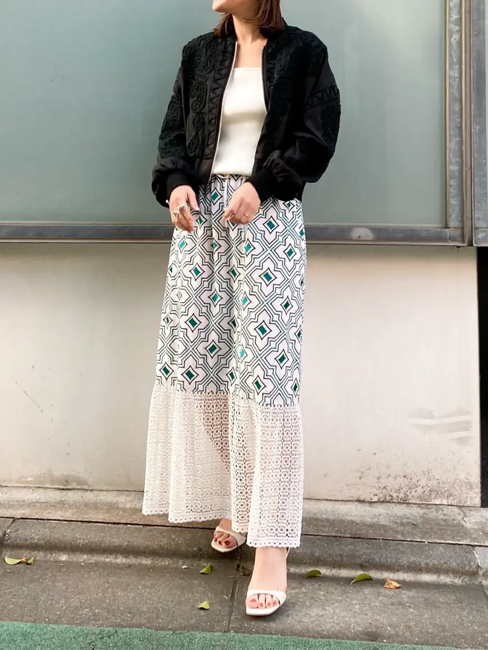 GRACE CONTINENTAL 古川温子 コーディネート画像