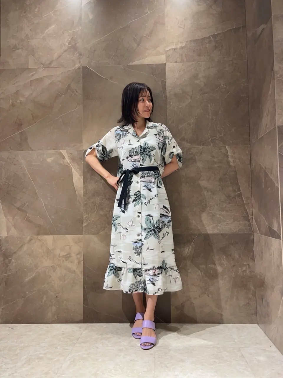 GRACE CONTINENTAL 穐山　香織 コーディネート画像