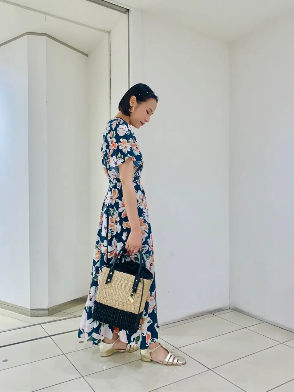 GRACE CONTINENTAL haruka iwasaki コーディネート画像