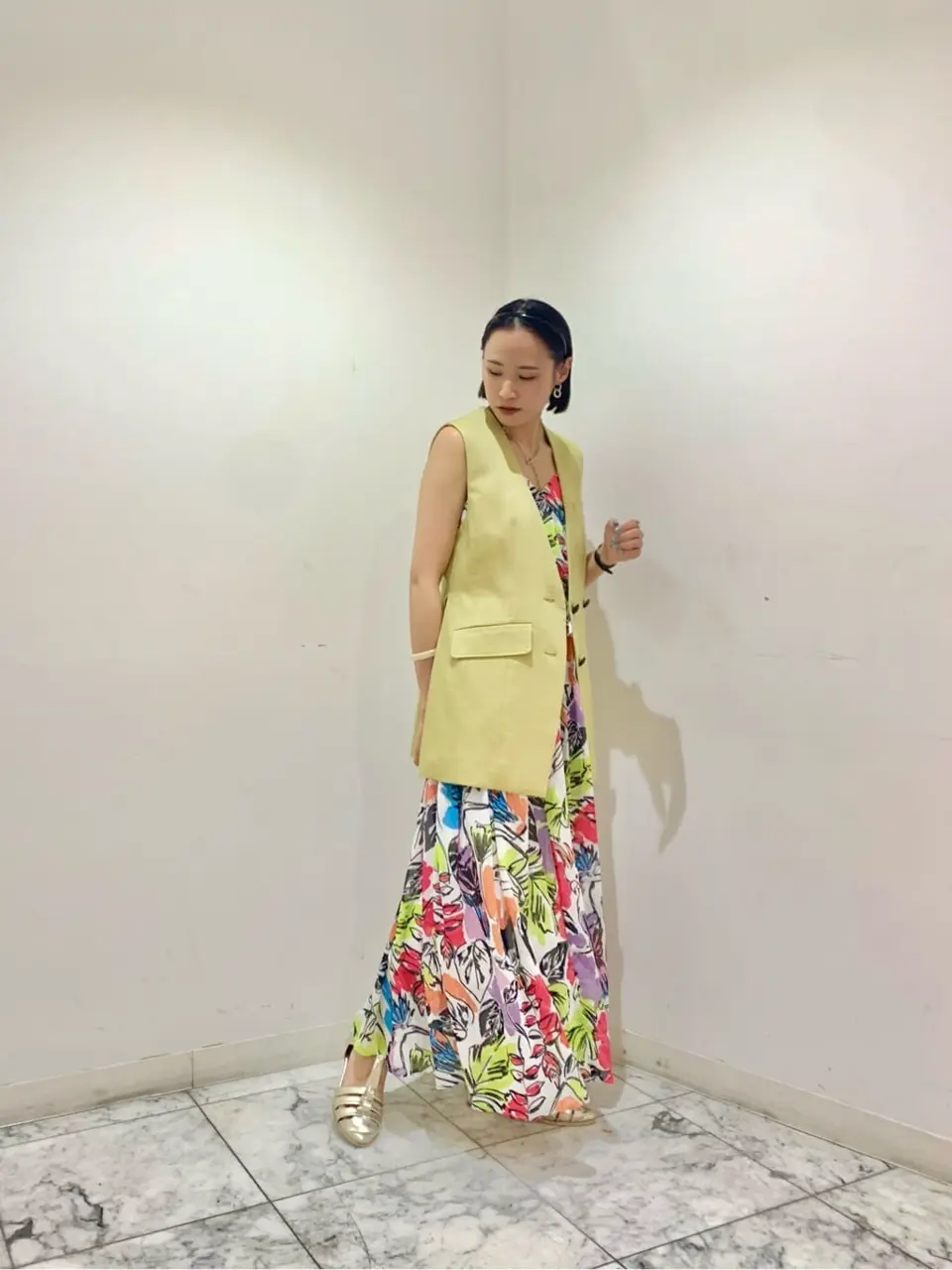 GRACE CONTINENTAL haruka iwasaki コーディネート画像