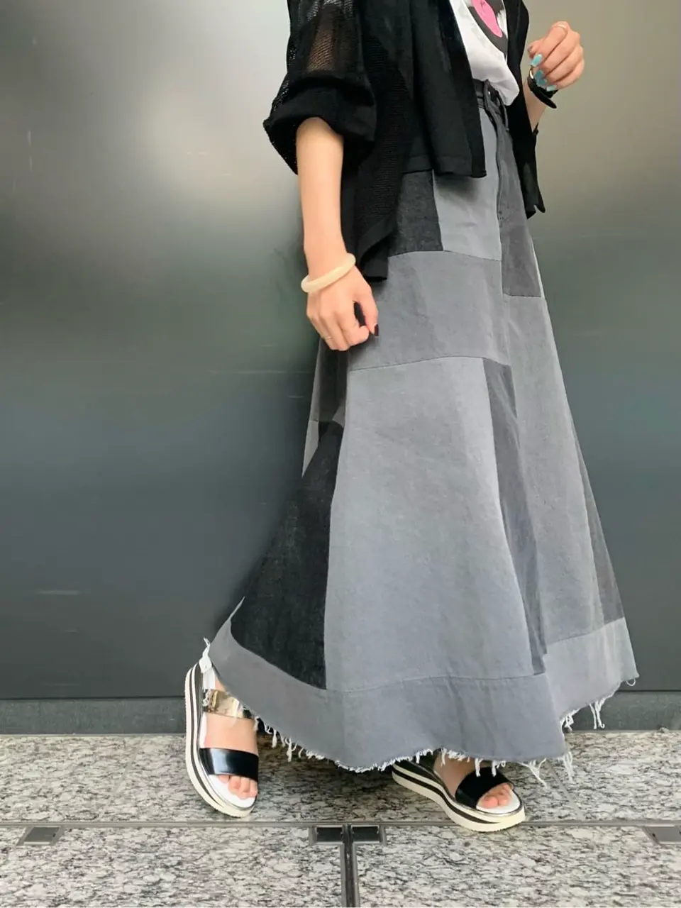 GRACE CONTINENTAL haruka iwasaki コーディネート画像