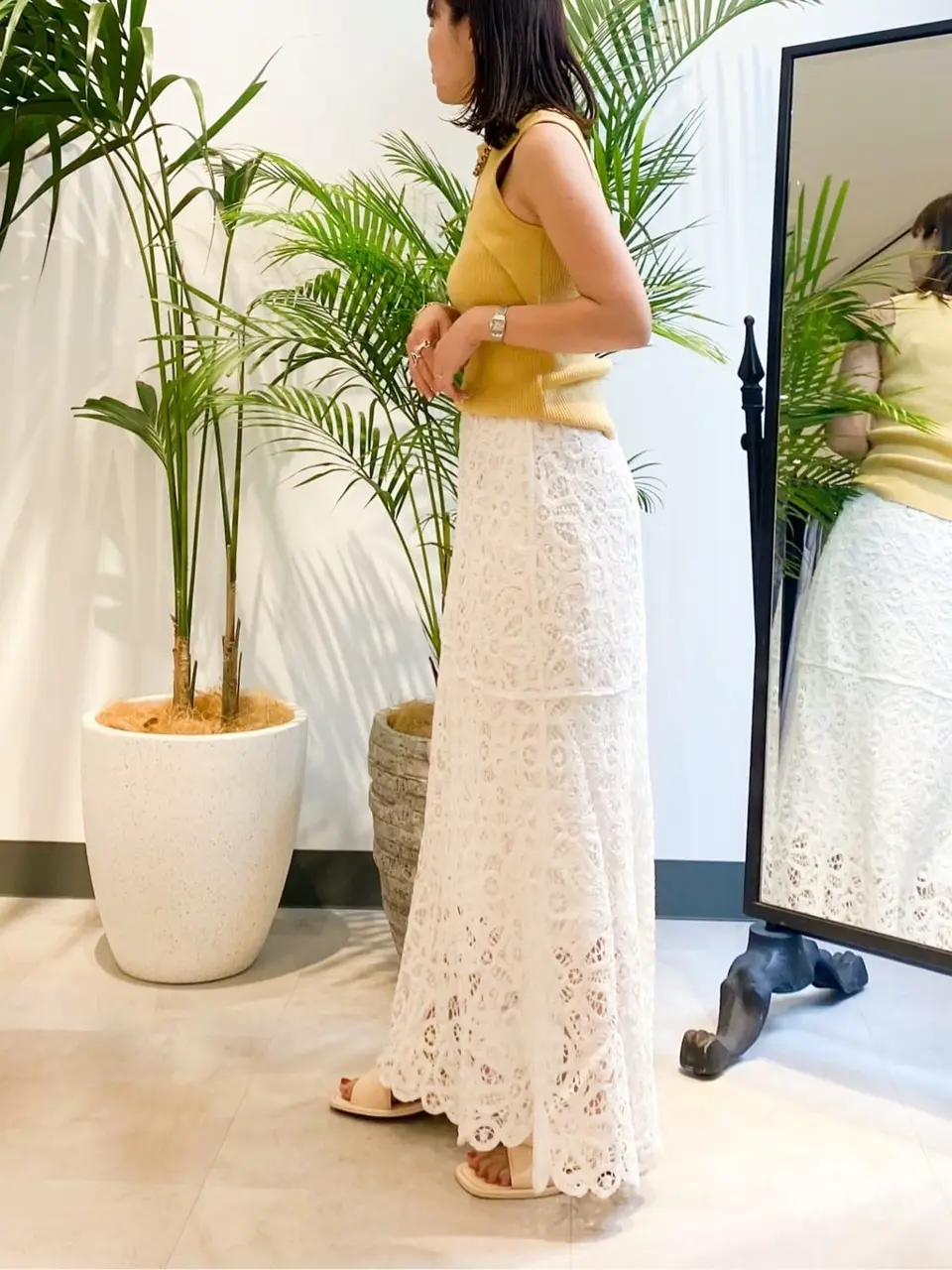 GRACE CONTINENTAL 古川温子 コーディネート画像