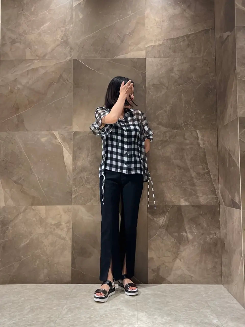 GRACE CONTINENTAL 穐山　香織 コーディネート画像