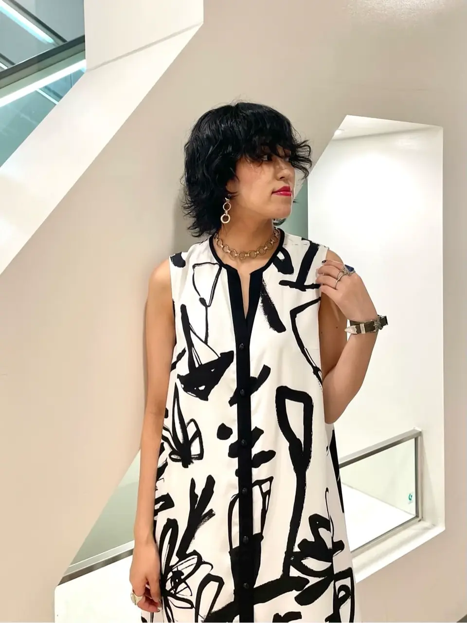 GRACE CONTINENTAL yoshi コーディネート画像