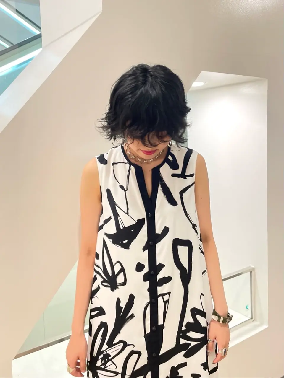 GRACE CONTINENTAL yoshi コーディネート画像