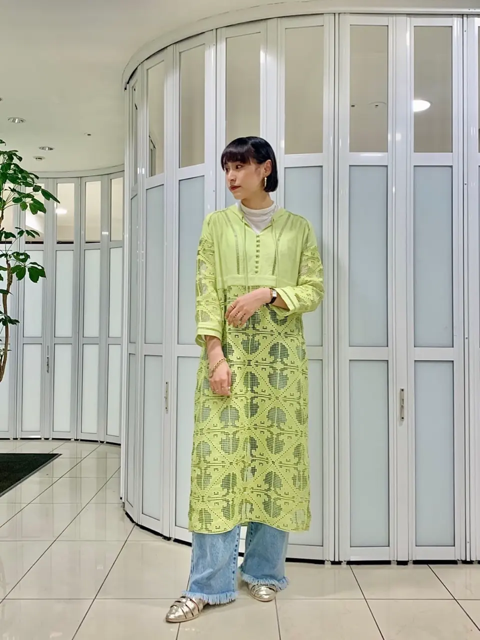 GRACE CONTINENTAL haruka iwasaki コーディネート画像