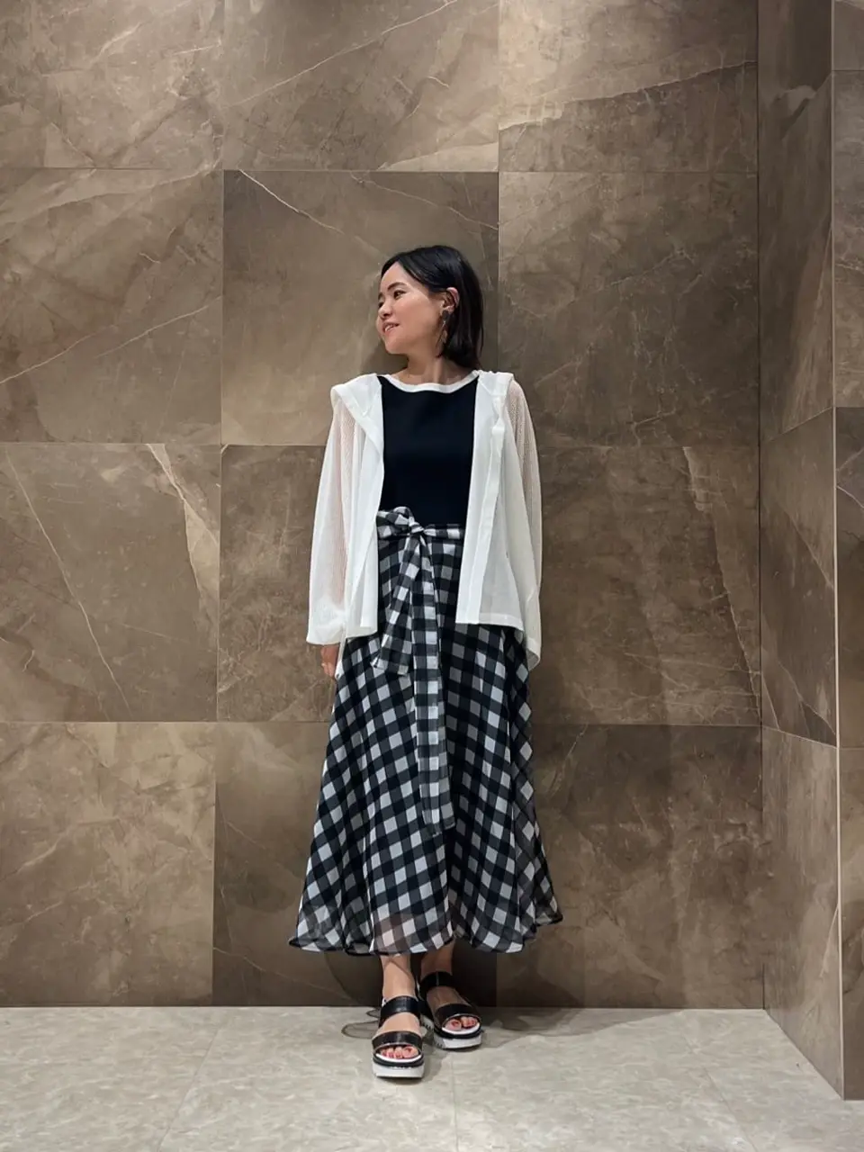 GRACE CONTINENTAL 穐山　香織 コーディネート画像