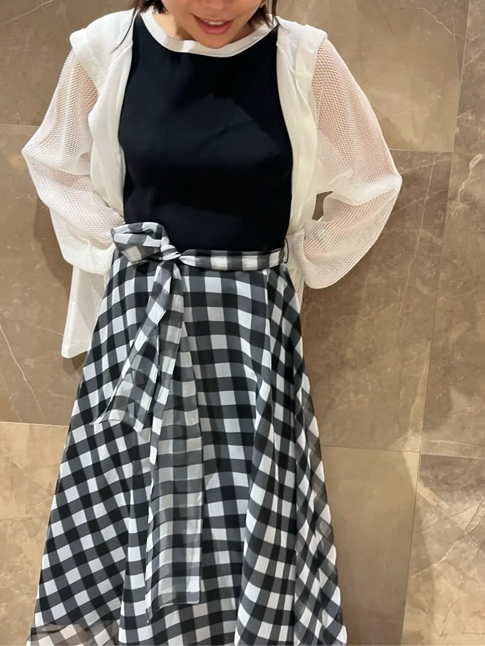 GRACE CONTINENTAL 穐山　香織 コーディネート画像