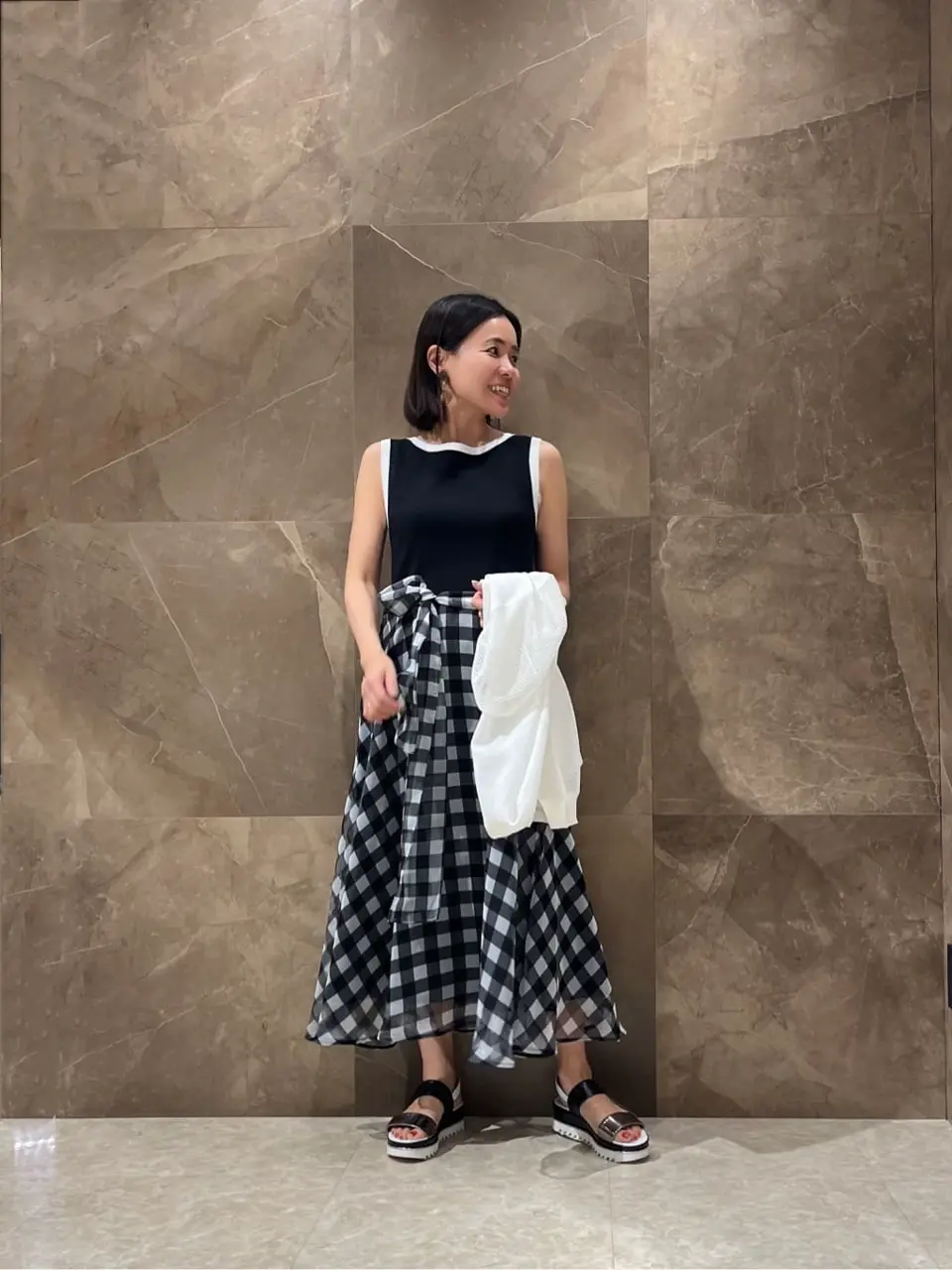 GRACE CONTINENTAL 穐山　香織 コーディネート画像