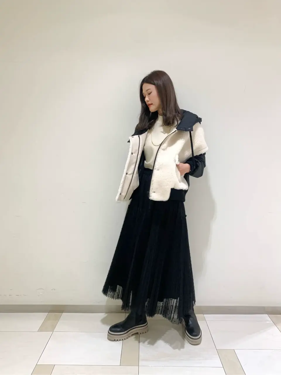 GRACE CONTINENTAL A.Kameyama コーディネート画像