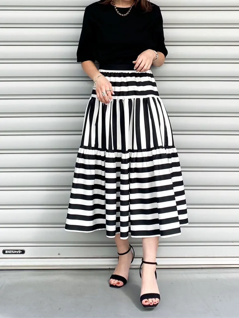 GRACE CONTINENTAL 古川温子 コーディネート画像