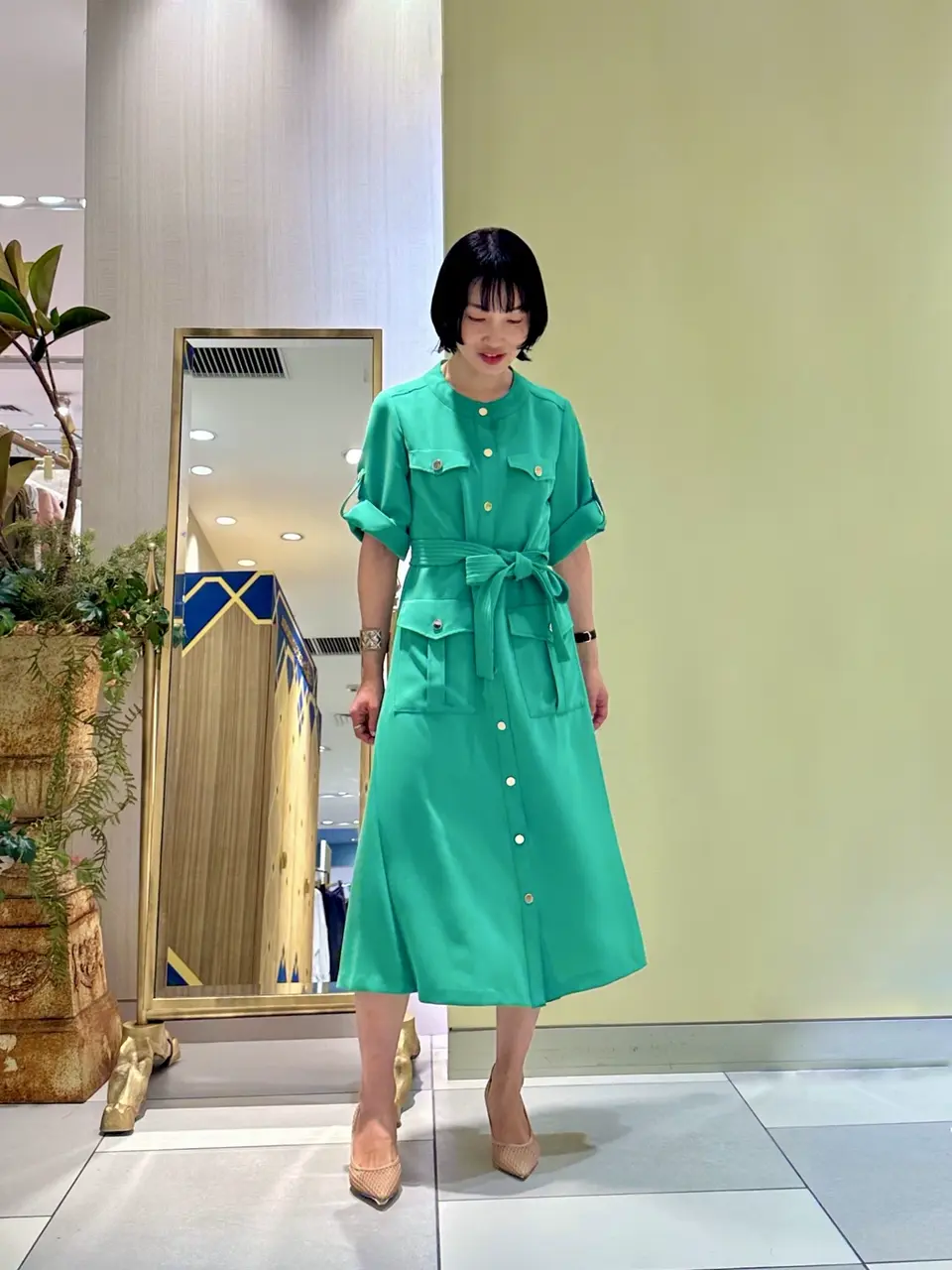 GRACE CONTINENTAL 尾田亜沙美 コーディネート画像