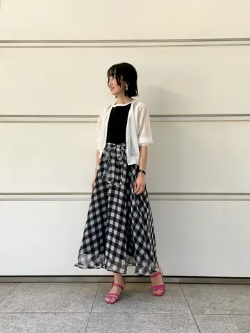 GRACE CONTINENTAL 尾田亜沙美 コーディネート画像