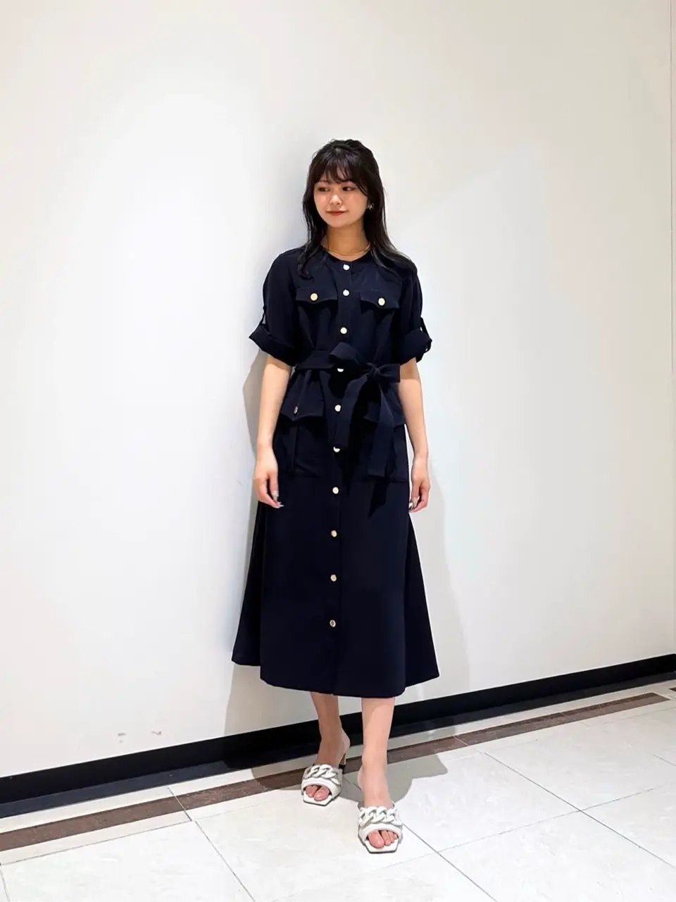 GRACE CONTINENTAL MORITA AI コーディネート画像