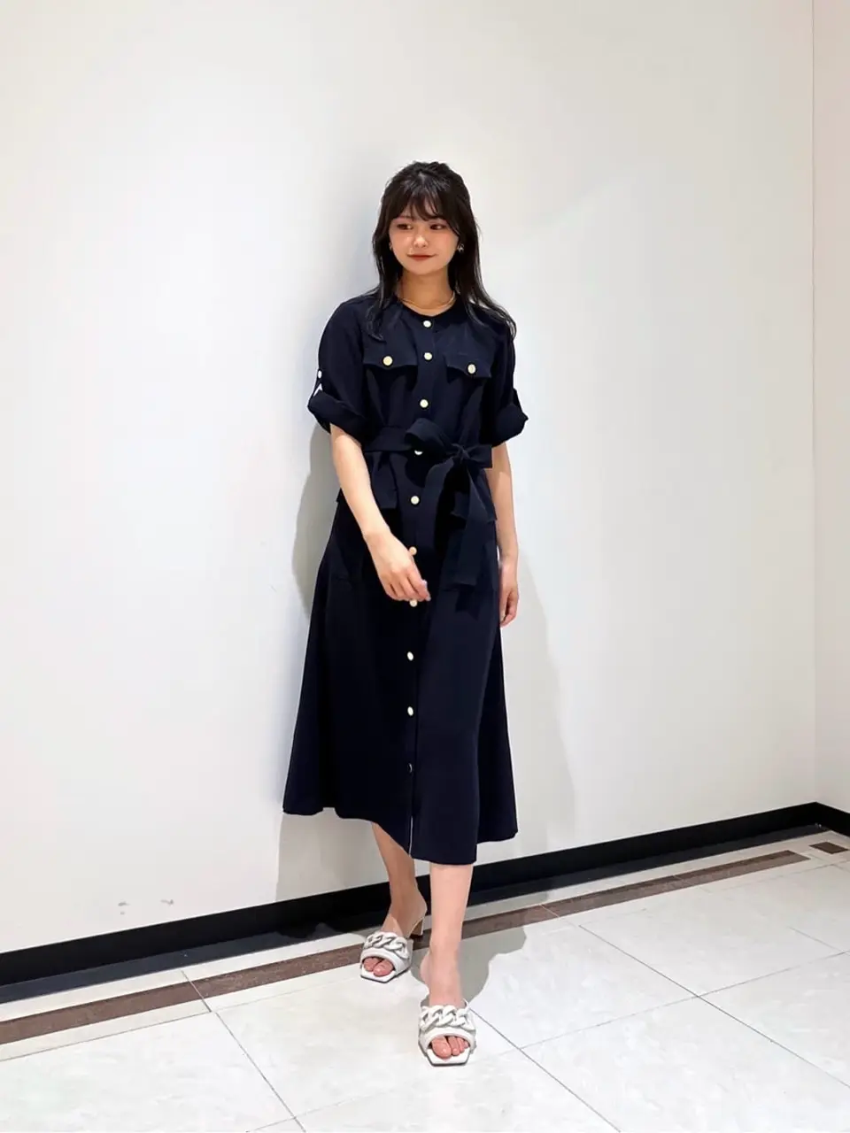 GRACE CONTINENTAL MORITA AI コーディネート画像