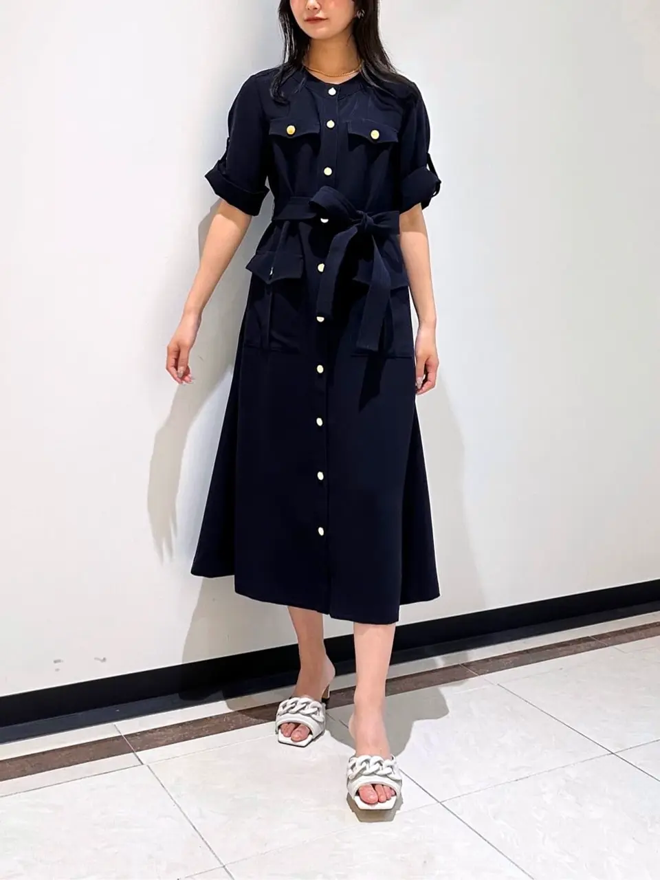 GRACE CONTINENTAL MORITA AI コーディネート画像