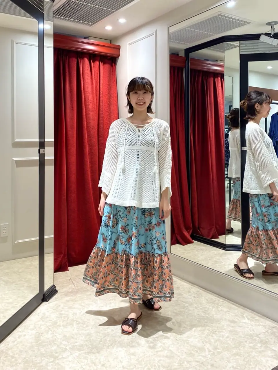 GRACE CONTINENTAL Abe コーディネート画像