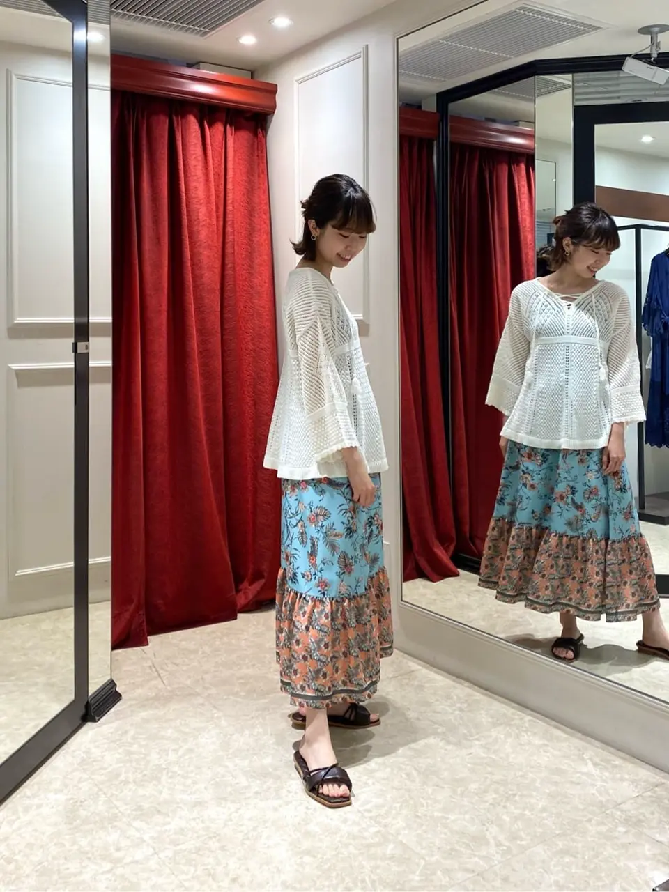 GRACE CONTINENTAL Abe コーディネート画像