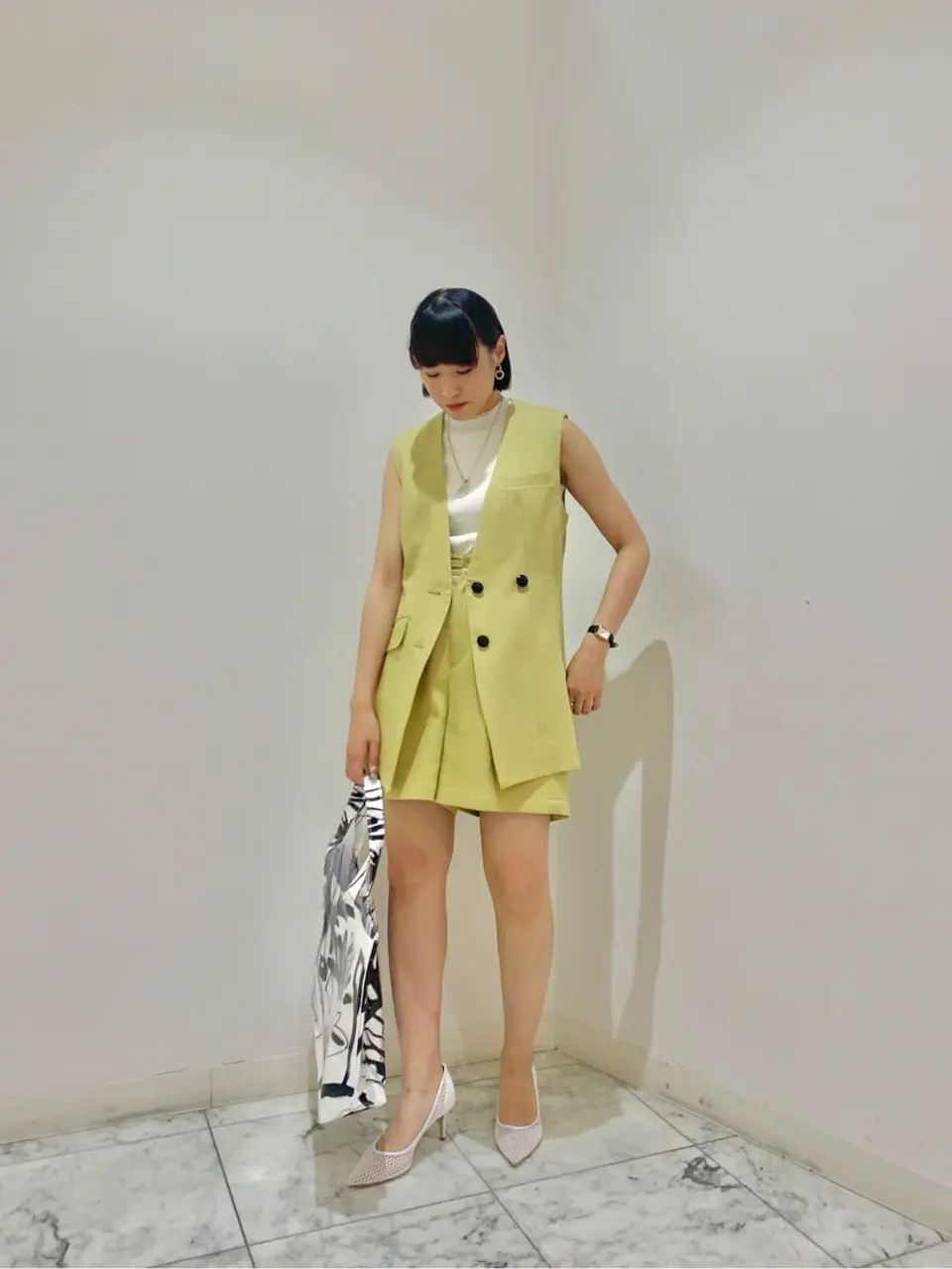 GRACE CONTINENTAL haruka iwasaki コーディネート画像