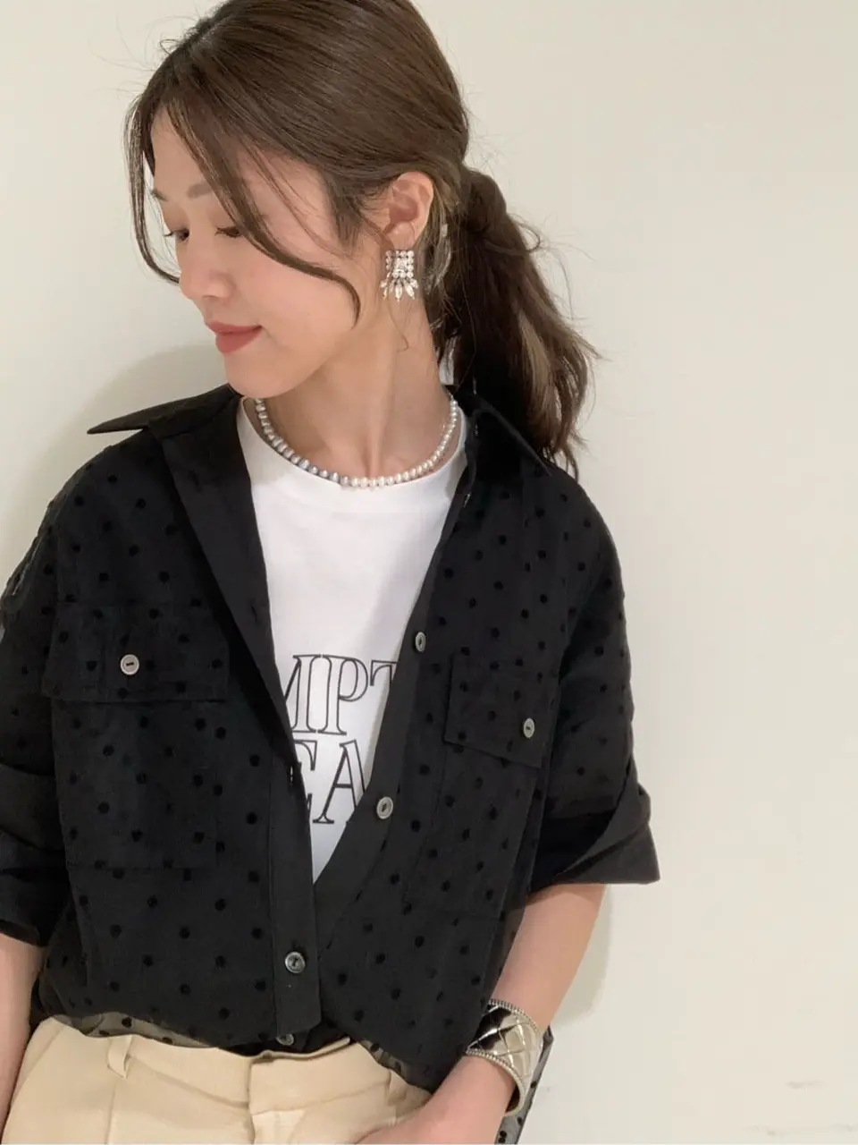 GRACE CONTINENTAL A.Kameyama コーディネート画像