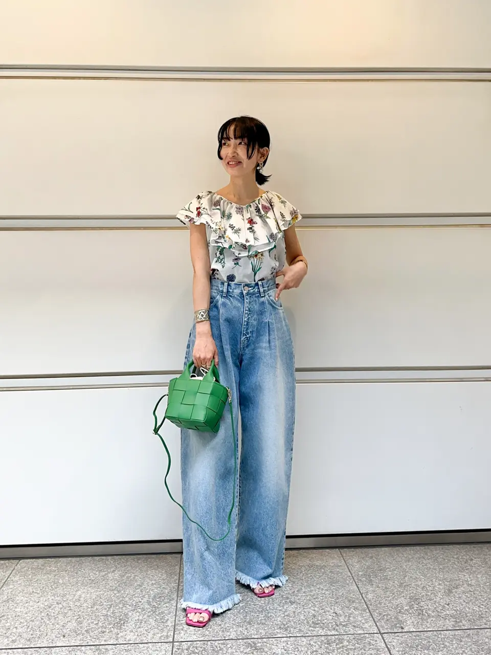 GRACE CONTINENTAL 尾田亜沙美 コーディネート画像