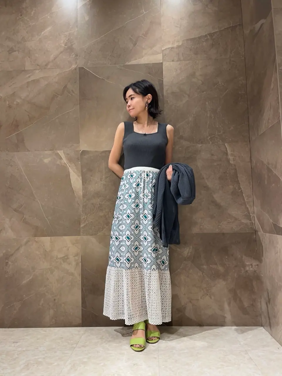 GRACE CONTINENTAL 穐山　香織 コーディネート画像