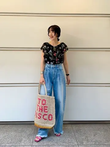 GRACE CONTINENTAL 尾田亜沙美 コーディネート画像