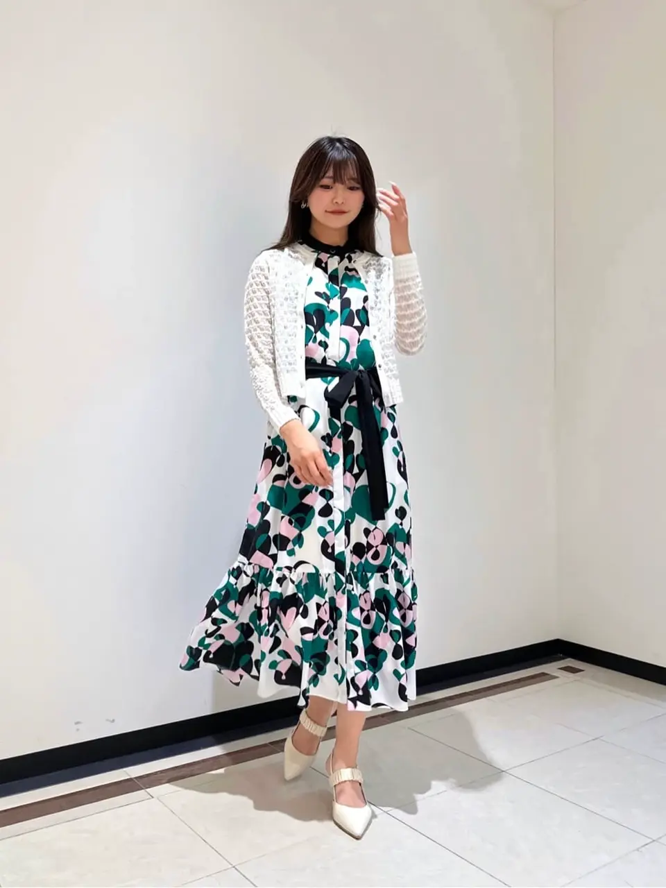 GRACE CONTINENTAL MORITA AI コーディネート画像