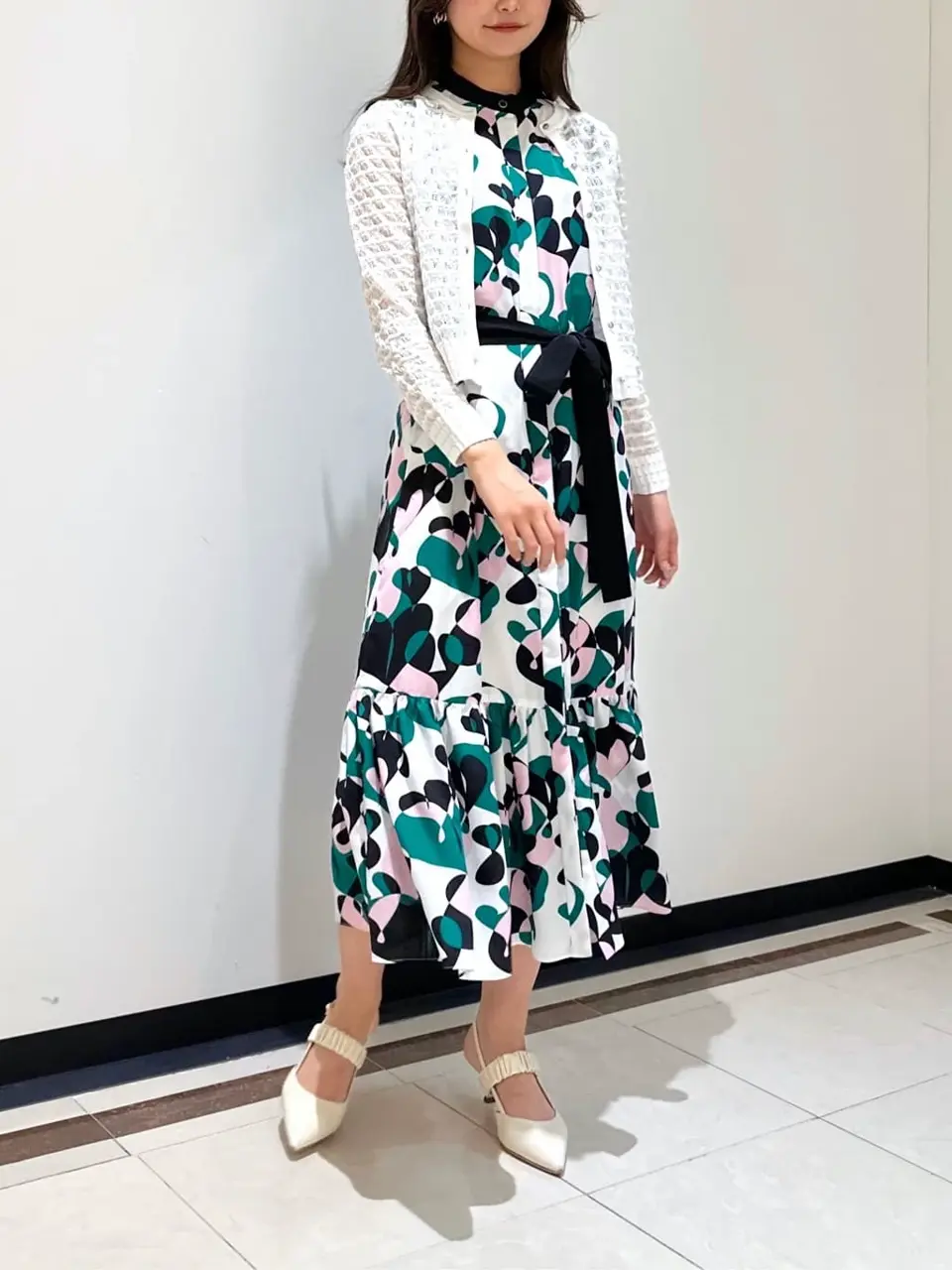 GRACE CONTINENTAL MORITA AI コーディネート画像